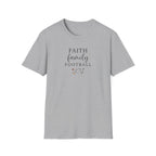 Faith Family Football T-Shirt