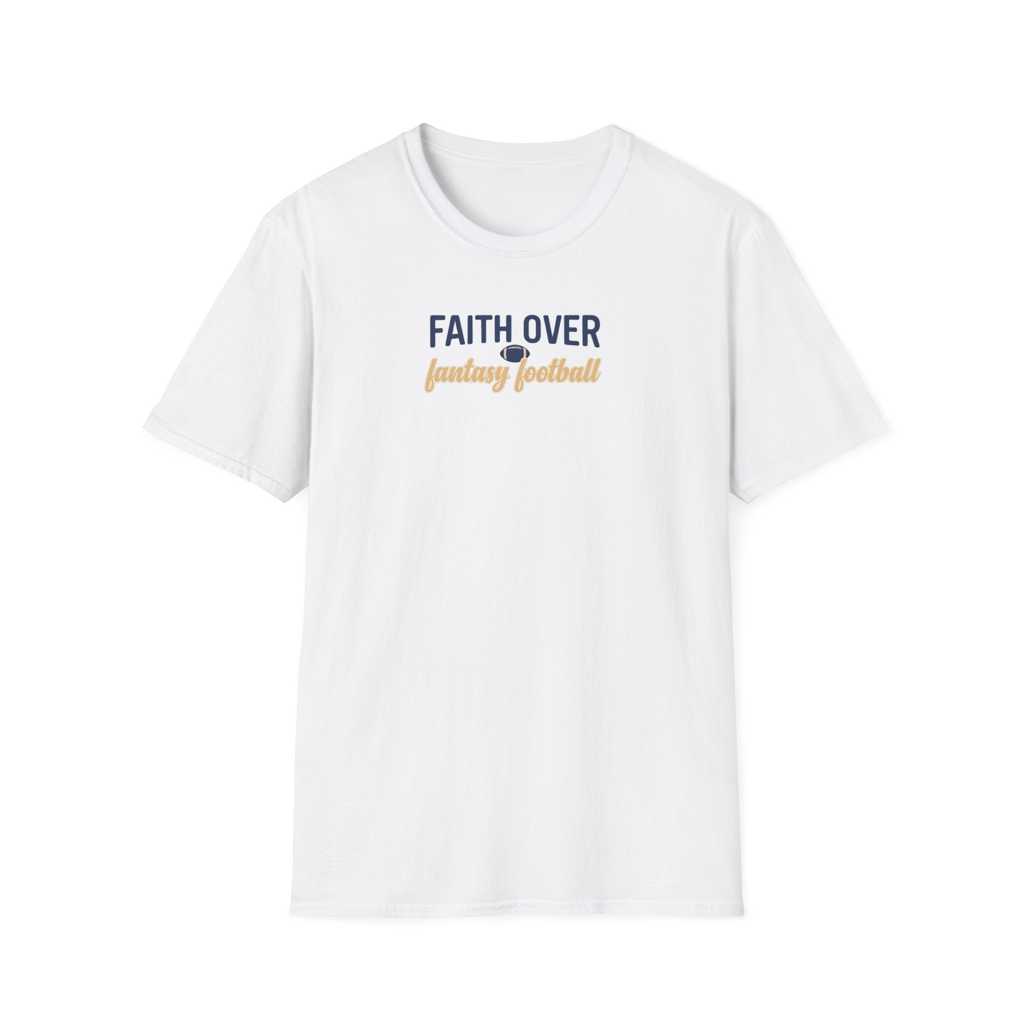 Faith Over Fant Football T-Shirt