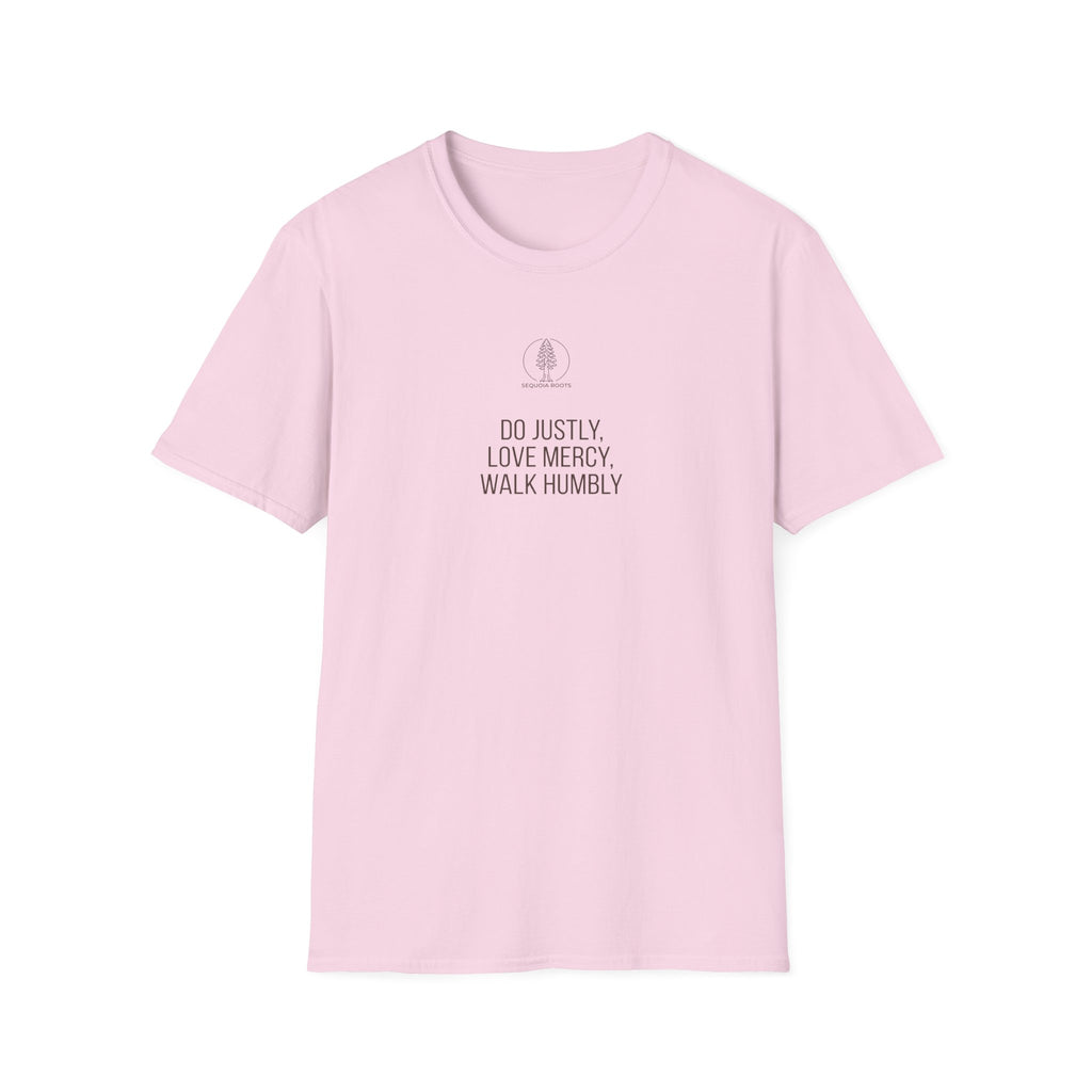 Do Justly Love Mercy T-Shirt