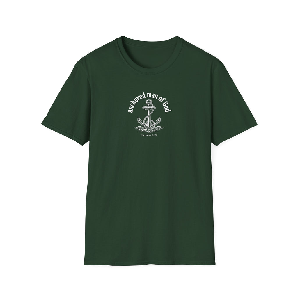 Anchored Man of God T-Shirt