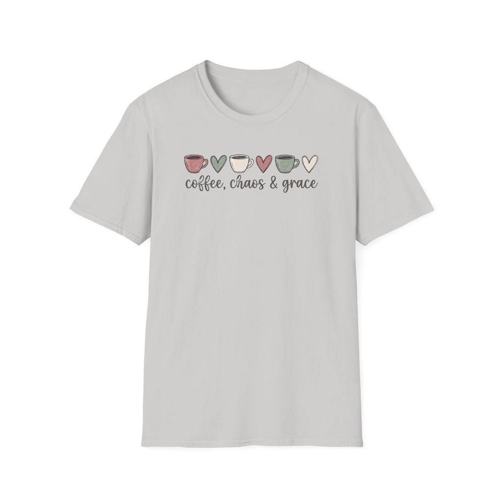 Coffee Chaos and Grace T-Shirt