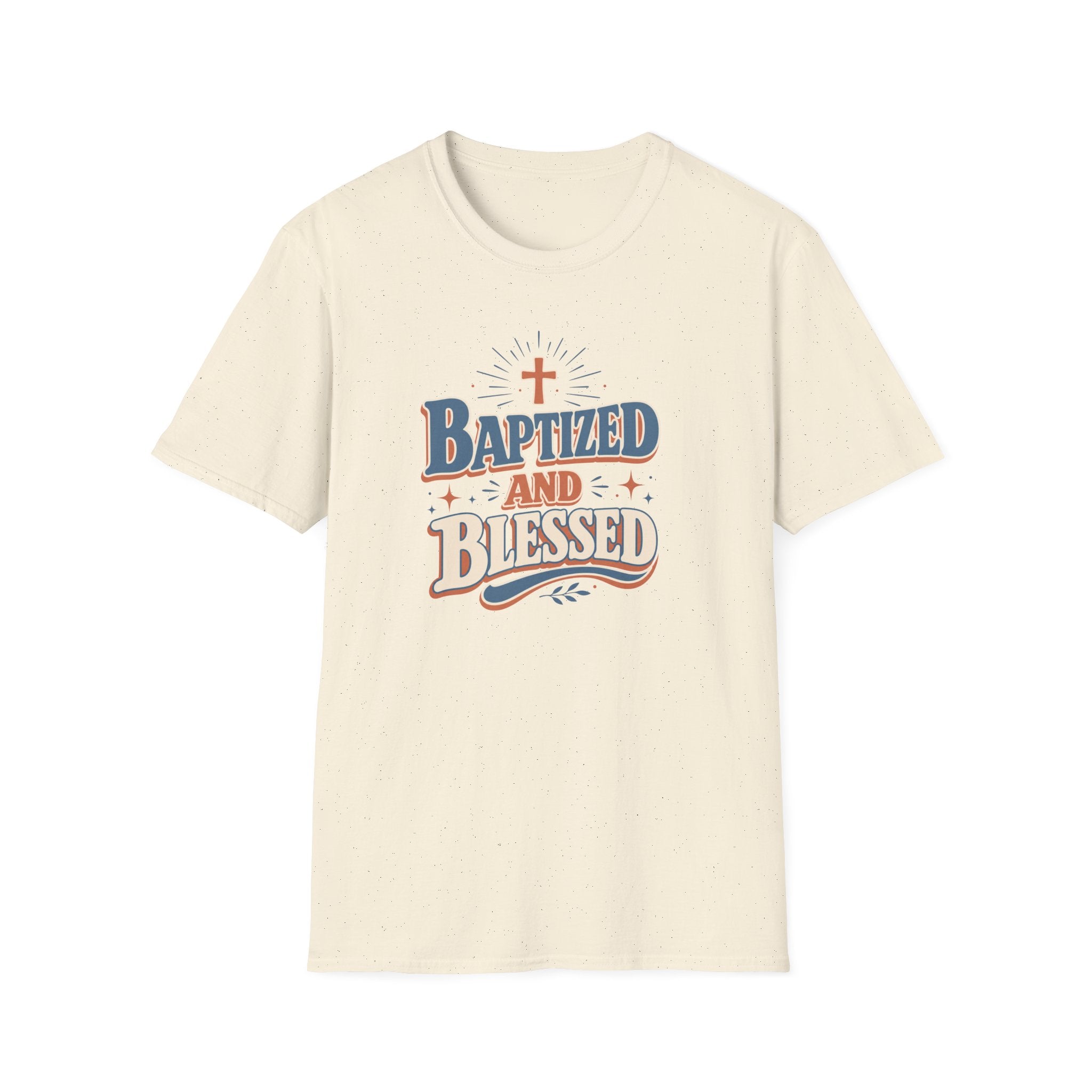 Baptized and Blessed- Retro T-Shirt