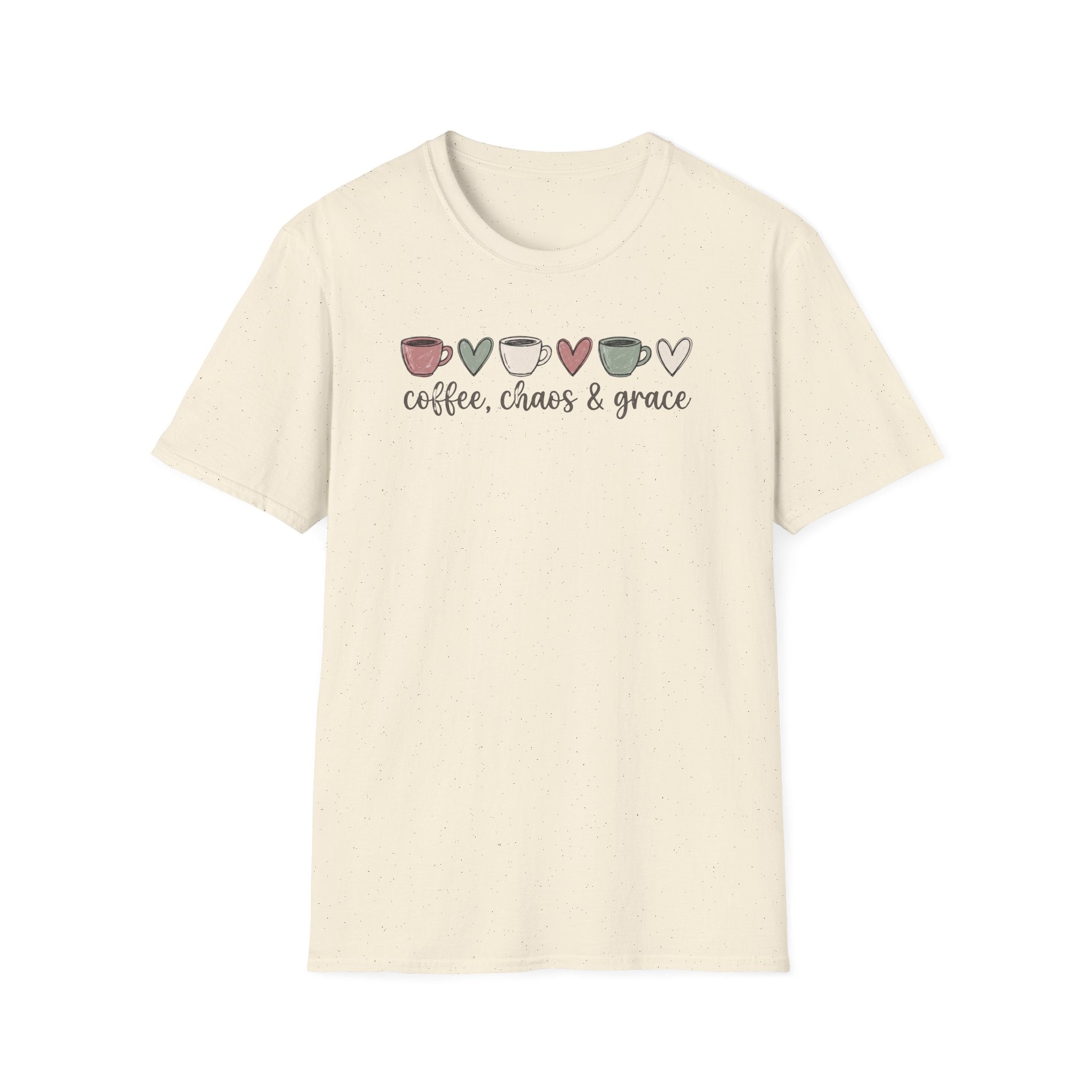 Coffee Chaos and Grace T-Shirt