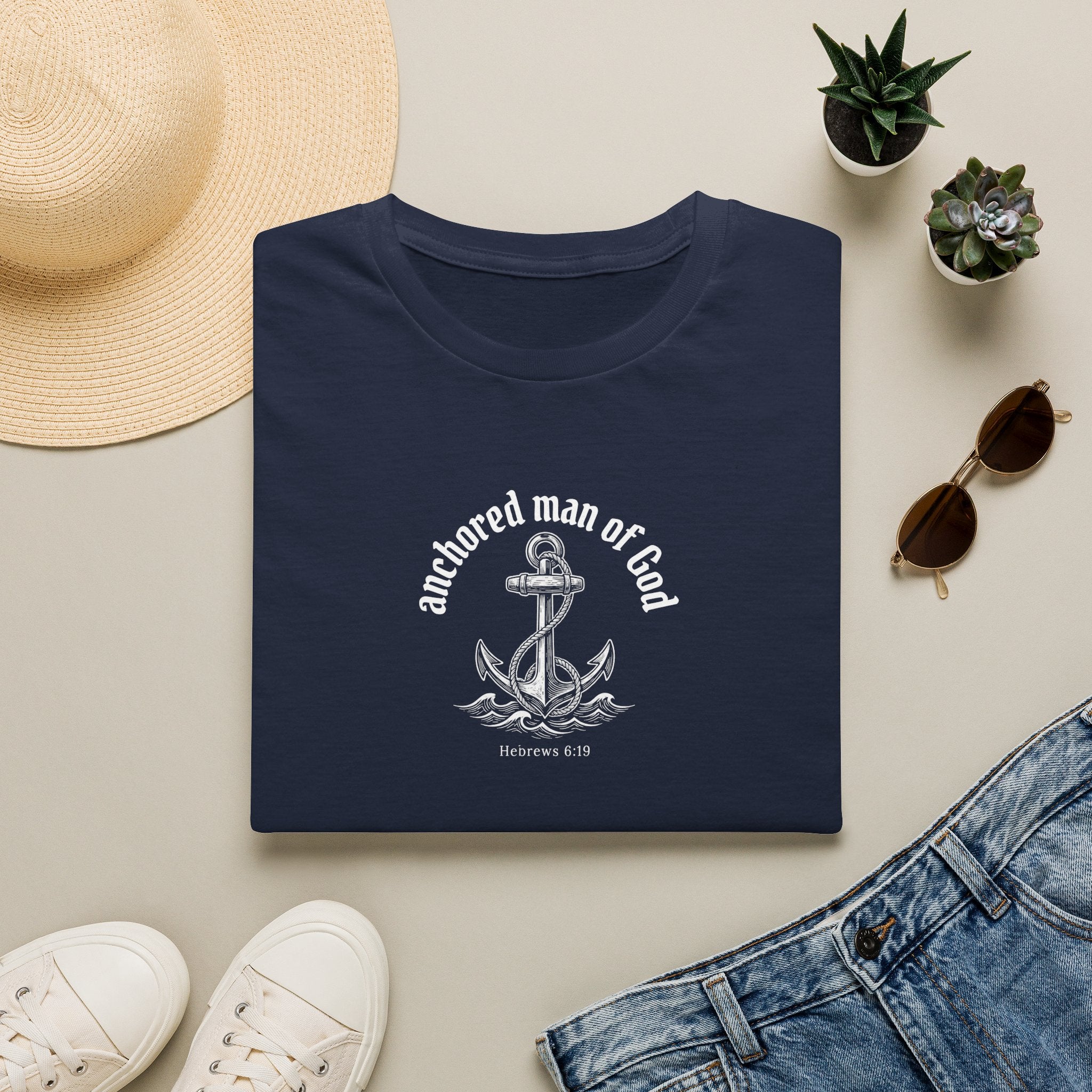 Anchored Man of God T-Shirt