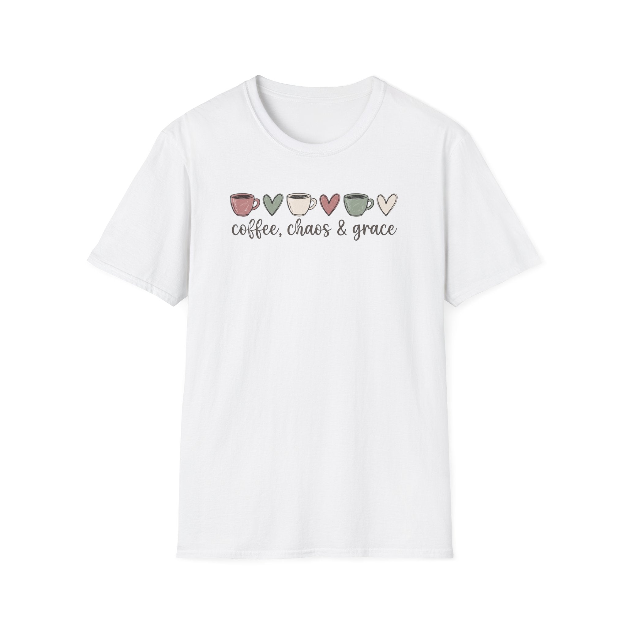 Coffee Chaos and Grace T-Shirt