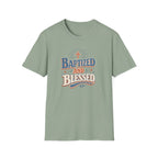 Baptized and Blessed- Retro T-Shirt