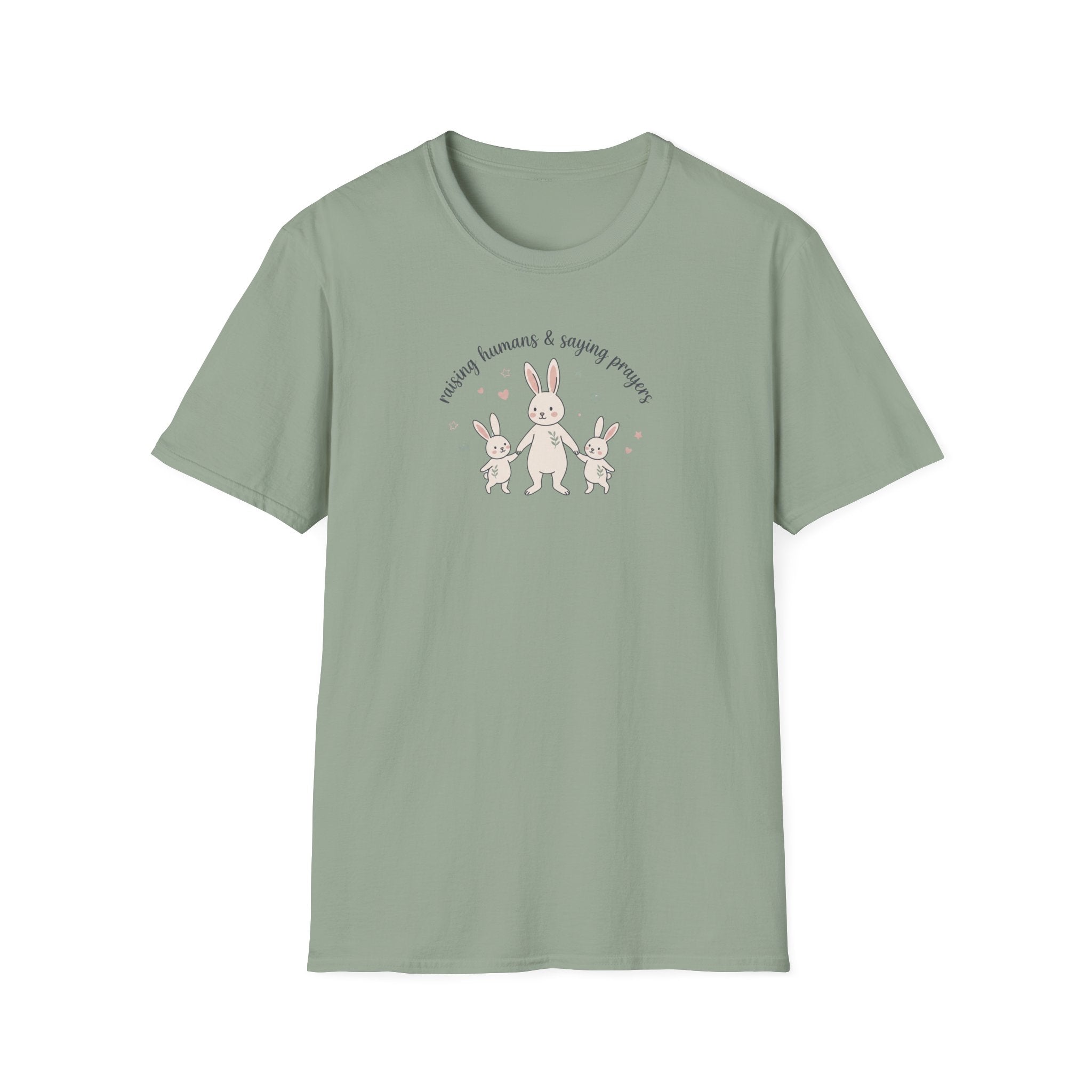 Raising Humans Saying Prayers T-Shirt