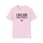 Love God People & football T-Shirt
