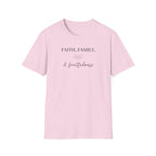 Faith, Family and Fruitfulness T-Shirt