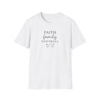 Faith Family Football T-Shirt