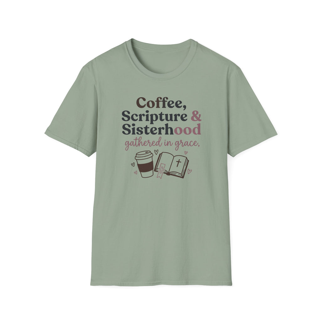 Coffee Scripture and Sis T-Shirt