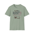 Coffee Scripture and Sis T-Shirt