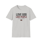 Love God People & football T-Shirt