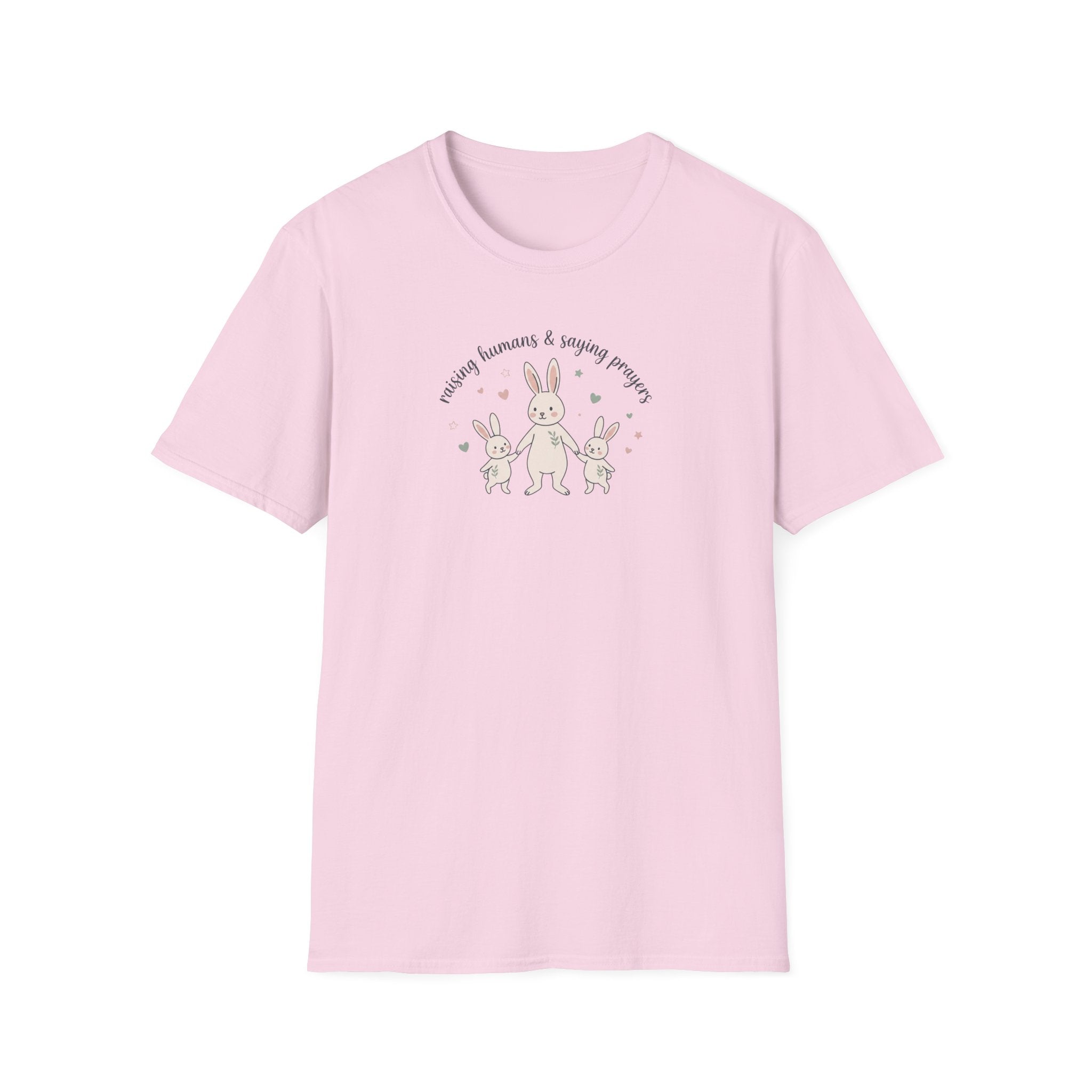 Raising Humans Saying Prayers T-Shirt