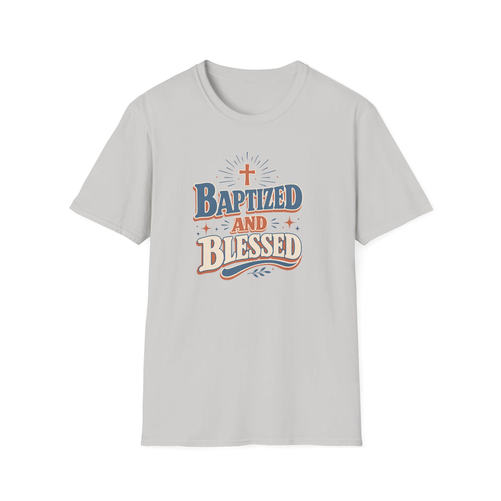 Baptized and Blessed- Retro T-Shirt