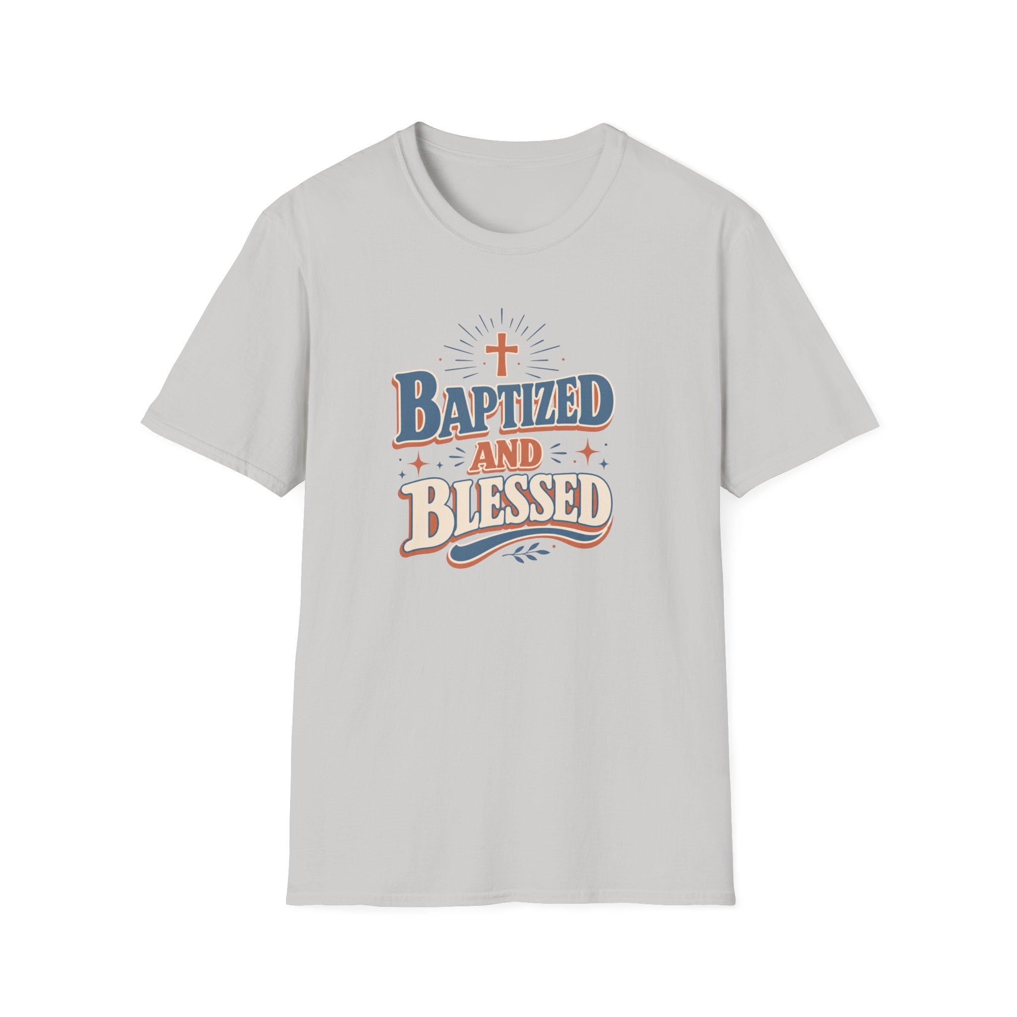 Baptized and Blessed- Retro T-Shirt