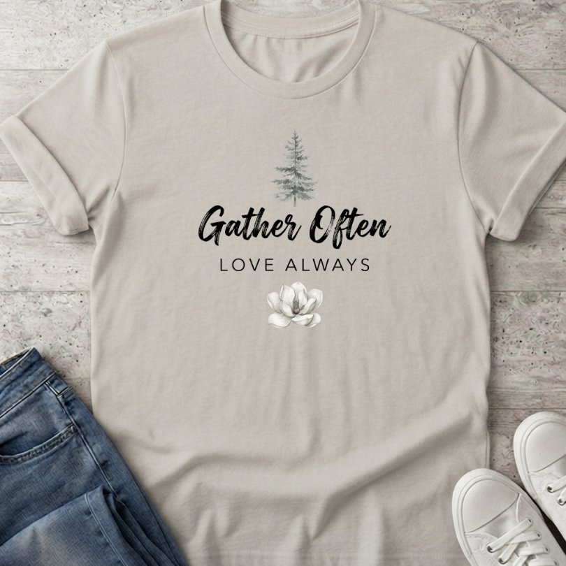 Gather Often Love Always T-Shirt