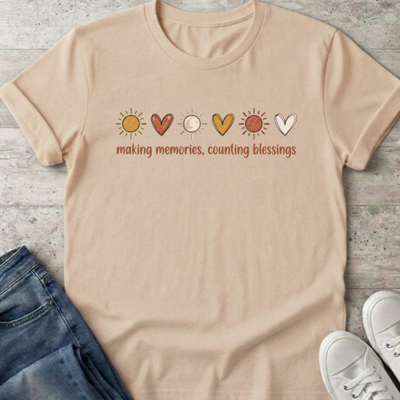 Making Memories Counting Blessings T-Shirt