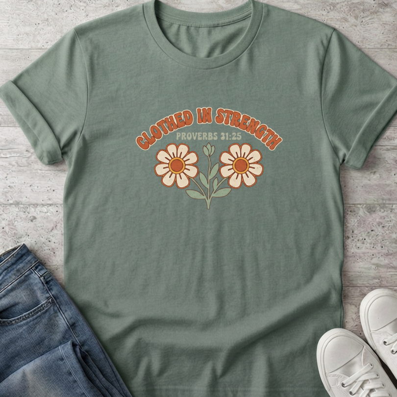 Clothed In T-Shirt